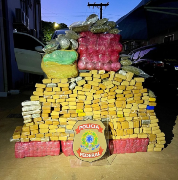 Policía Federal realiza dos incautaciones de drogas en Ponta Porã/MS