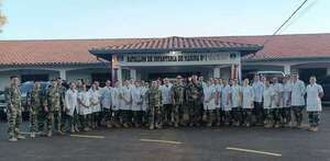 Militares realizan atención médica gratuita en Villa del Rosario - Nacionales - ABC Color