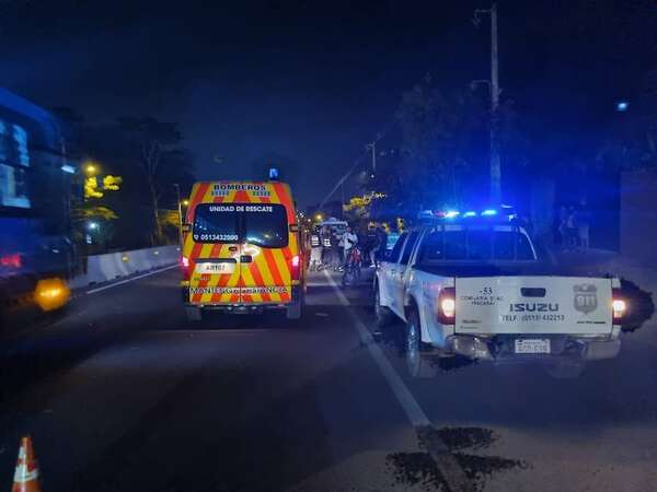Accidente fatal en Ypacaraí: un ciclista fue atropellado en la ruta PY02 - Policiales - ABC Color