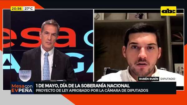 Video: Diputados aprobó proyecto de ley “Que Establece el día de la Soberanía Nacional” cada 1 de mayo - Mesa de Periodistas - ABC Color