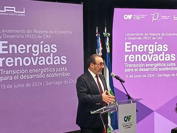 CAF presentó reporte sobre “transición energética justa” y estos son los consejos para el Paraguay - Economía - ABC Color