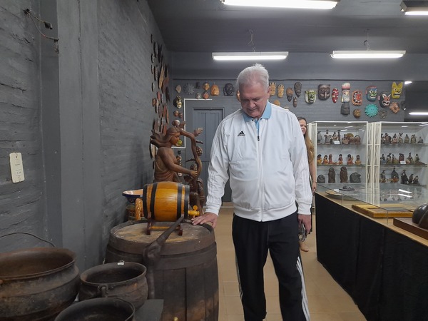 Fiscal General y Delegaciones del Mercosur exploran el Museo Colección Hrisuk