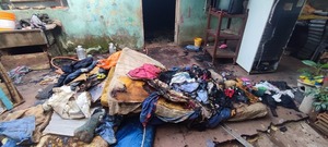 Dramático incendio deja a familia de Encarnación sin hogar