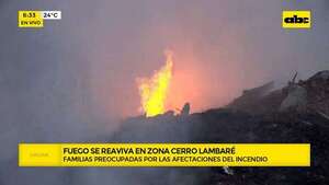 Cerro Lambaré: Focos de incendio se reavivan   y amenazan a viviendas precarias - ABC Noticias - ABC Color