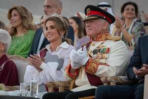 Rania y Abdalá II de Jordania celebraron sus 25 años en el trono - Gente - ABC Color