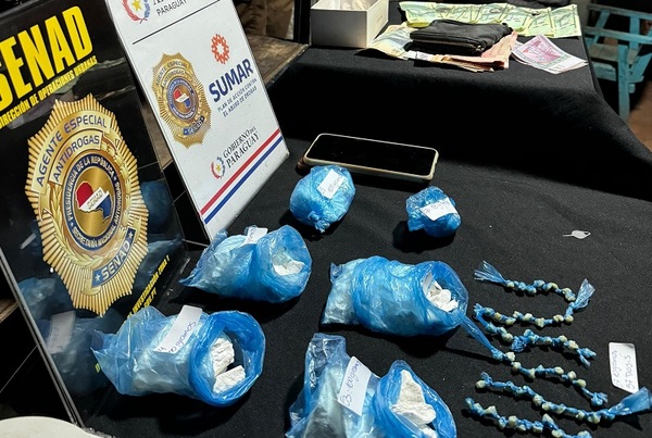 Un “mayorista” del Clan Rotela detenido con cocaína y chespi en el barrio San Pablo de Asunción
