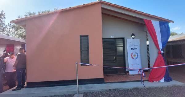La Nación / El Gobierno entregó 124 viviendas del programa Fonavis en San Pedro