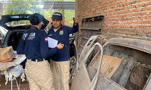 Allanan desarmadero de vehiculos en Coronel Oviedo - OviedoPress