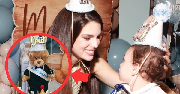 La Nación / Marc grabó su voz en un peluche como regalo de cumple a Marquito