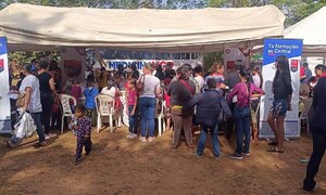 Brindaron atención médica a niños y adultos en Coronel Oviedo – Prensa 5