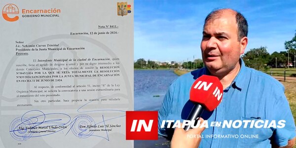 ANDRÉS MOREL: “EL FUNCIONARIADO DE LA MUNICIPALIDAD NO PUEDE SER TOMADO DE REHÉN” - Itapúa Noticias