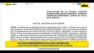 Tapabocas de oro: anulan acusación contra Edgar Melgarejo y queda sobreseído  - ABC Noticias - ABC Color