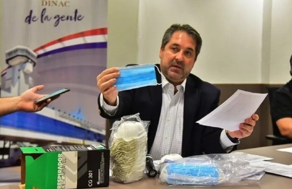 “Tapabocas de oro”: Anulan acusación contra el ex titular de la DINAC - ADN Digital