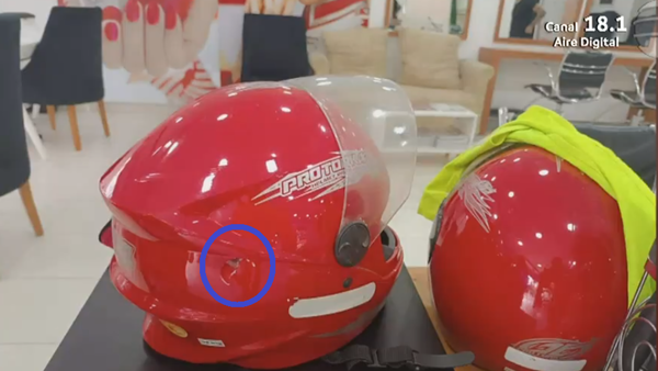 Motobolt se escapa de asaltantes, le disparan en la cabeza y logra sobrevivir