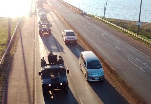 Fuerzas militares se despliegan en Itapúa para reforzar seguridad en el sur