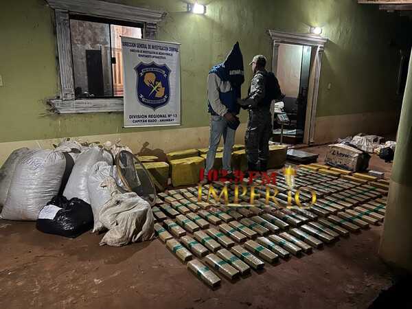 Tribunal condena a brasileño que fue detenido con cargamento de marihuana - Radio Imperio 106.7 FM