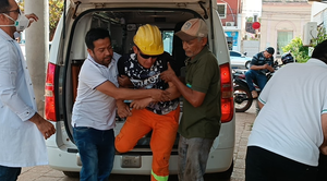 30 obreros fueron hospitalizados por intoxicación tras consumir pollo en Concepción - Noticiero Paraguay