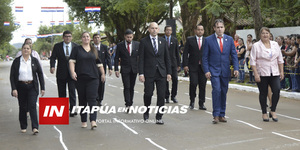 ACTO PROTOCOLAR Y DESFILE ESTUDIANTIL EN CONMEMORACIÓN A LA PAZ DEL CHACO EN CAMBYRETÁ - Itapúa Noticias