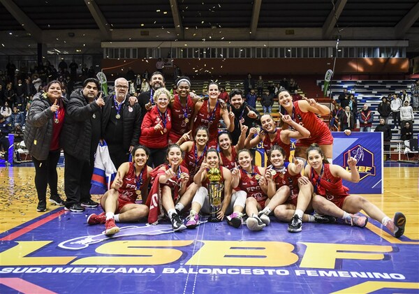 Momento cumbre de la Liga Sudamericana Femenina