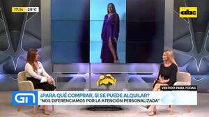 Vestidos de fiesta para todas: ¿para qué comprar, si se puede alquilar?  - Gente & Negocios - ABC Color