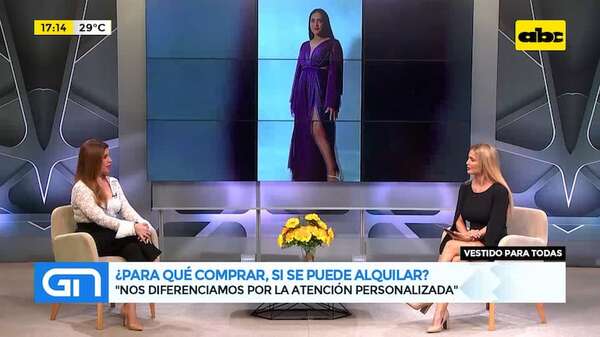 Vestidos de fiesta para todas: ¿para qué comprar, si se puede alquilar? - Gente & Negocios - ABC Color