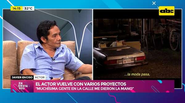”A mí el arte siempre me salvó”: Javier Enciso vuelve con varios proyectos - Ensiestados - ABC Color