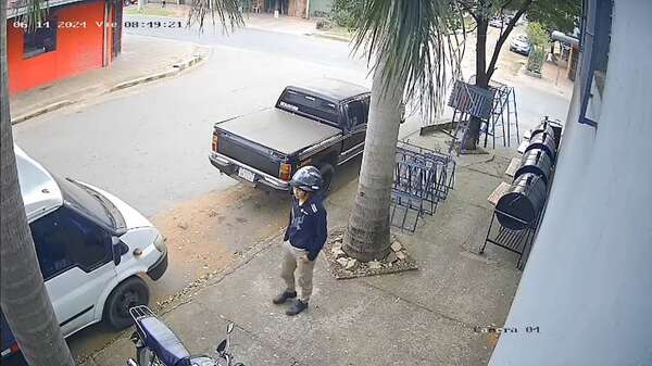 Video: hurto de motocicleta en Luque - Policiales - ABC Color