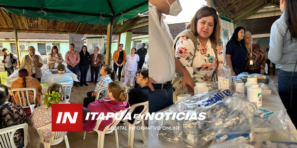 EBY REALIZÓ JORNADA DE ATENCIÓN OFTALMOLÓGICA Y ENTREGA DE LENTES EN SAN PEDRO DEL PNÁ - Itapúa Noticias