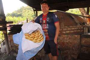 Día del Padre: con la venta de chipa construye un futuro mejor para sus hijos - Nacionales - ABC Color