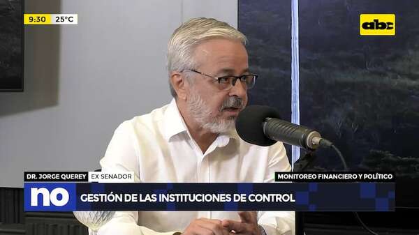 “Secretaría Anticorrupción no cumplió el rol”: el análisis de Querey sobre organismos de control - ABC Noticias - ABC Color