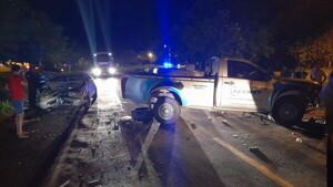 Triple choque en San Pedro: Confirman muerte de otro niño y una mujer está grave
