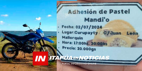 ORGANIZAN ADHESIÓN PARA AYUDAR A TRABAJADOR VÍCTIMA DE HURTO EN ENCARNACIÓN - Itapúa Noticias