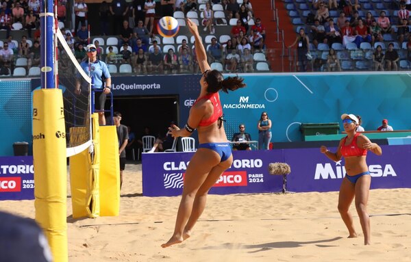 Versus / Paraguay está igualado con Perú camino a la final del Preolímpico de Vóley de Playa