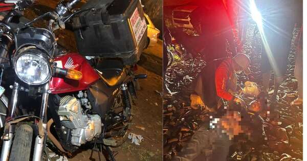 Diario HOY | Un delincuente fue atropellado tras robar la motocicleta de un delivery