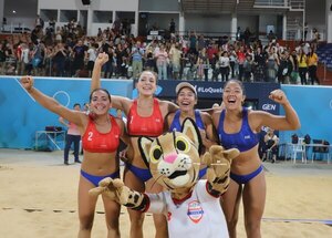 Versus / Vóley de Playa: Paraguay avanza a la final y definirá con Argentina el cupo a París 2024