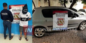 DETENCIÓN DE SUJETO CON ORDEN DE CAPTURA E INCAUTACIÓN DE VEHÍCULO - Itapúa Noticias