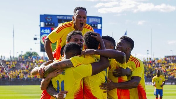 Colombia golea a Bolivia y cierra con broche de oro su preparación