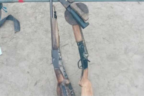 Incautan armas tras denuncia de presunto caso de abigeato en San Pedro - Policiales - ABC Color