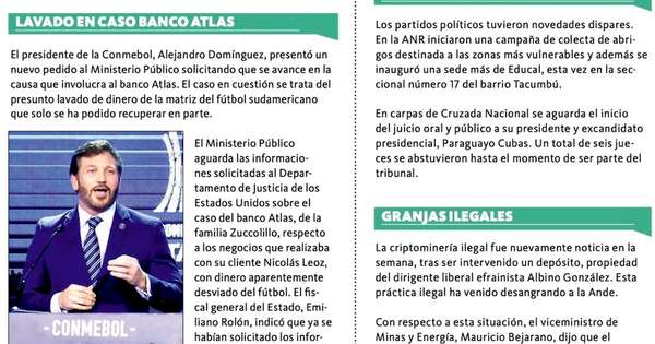 La Nación / Fin de amenaza de paro y Conmebol urge avance para recuperar su dinero