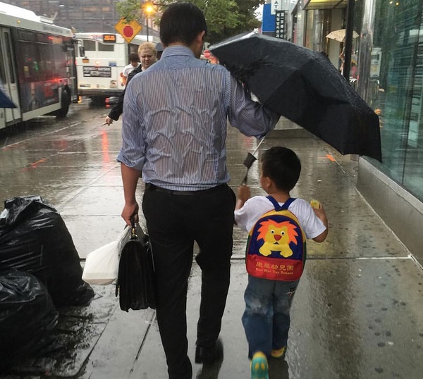 Día del padre con tormentas y una semana de lluvias