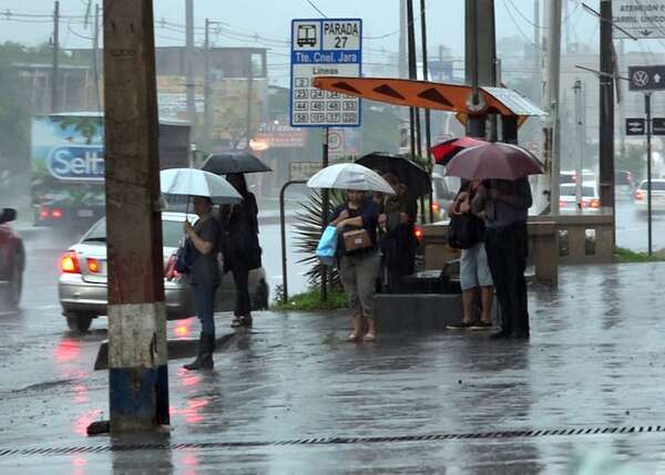 Día del Padre lluvioso y cálido: ¿seguirá la lluvia mañana? - Clima - ABC Color