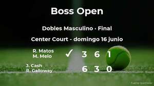 Matos y Melo se convierten en los campeones del torneo de Stuttgart - Tenis - ABC Color