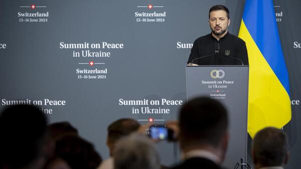 Cumbre de Paz de Ucrania cierra con una declaración que no firman 13 países