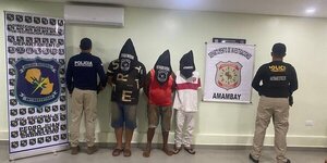 PJC: detienen a tres personas e incautan 108 dosis de cocaína tipo crack