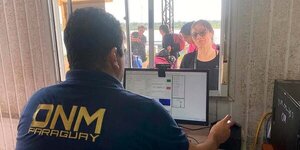 Paso fronterizo de Alberdi inició plan piloto con modalidad de TVF