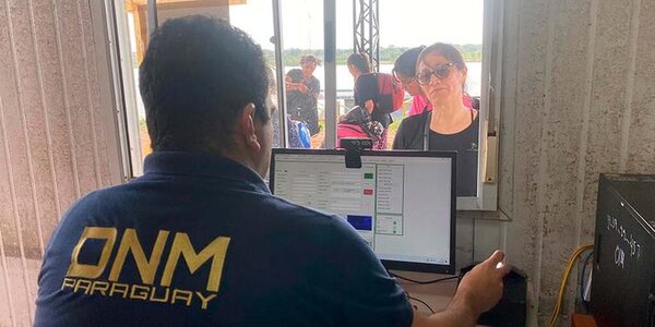 Paso fronterizo de Alberdi inició plan piloto con modalidad de TVF
