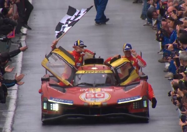 Versus / Ferrari logra su segunda victoria consecutiva en 24 Horas de Le Mans