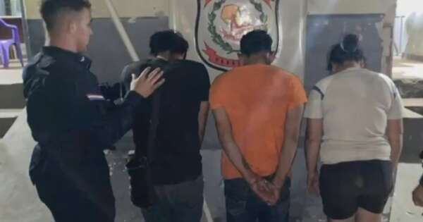 La Nación / Hermanos fueron detenidos por venta de drogas en una plaza de Limpio