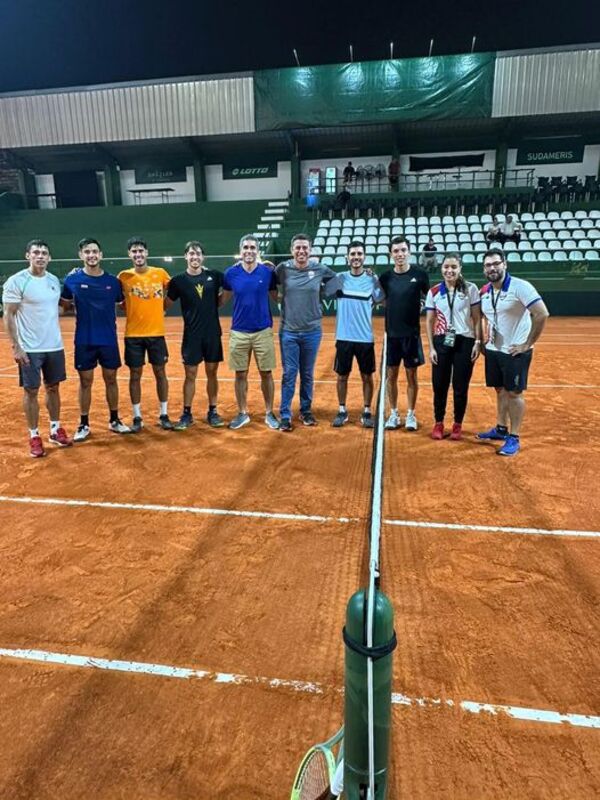 Copa Davis: Paraguay encabeza grupo A y medirá a Costa Rica, Venezuela y Bahamas