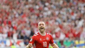 Eriksen: "Estaba feliz de estar jugando, no había más que fútbol en mi cabeza"